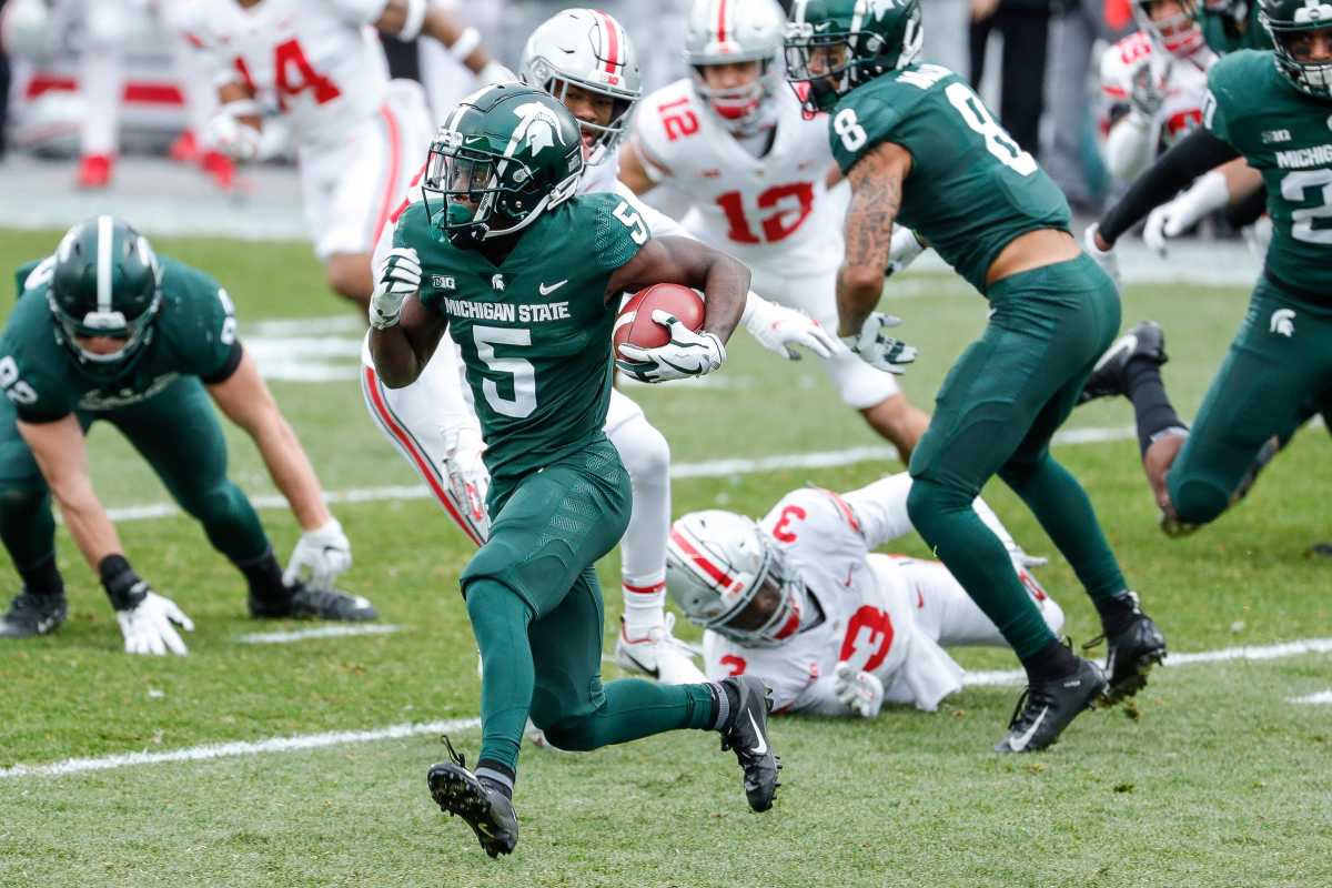 Jayden Reed has the potential to be one of the best Big Ten wide receivers.